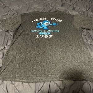 -Tee -Mega Man -Running and Gunning -XL